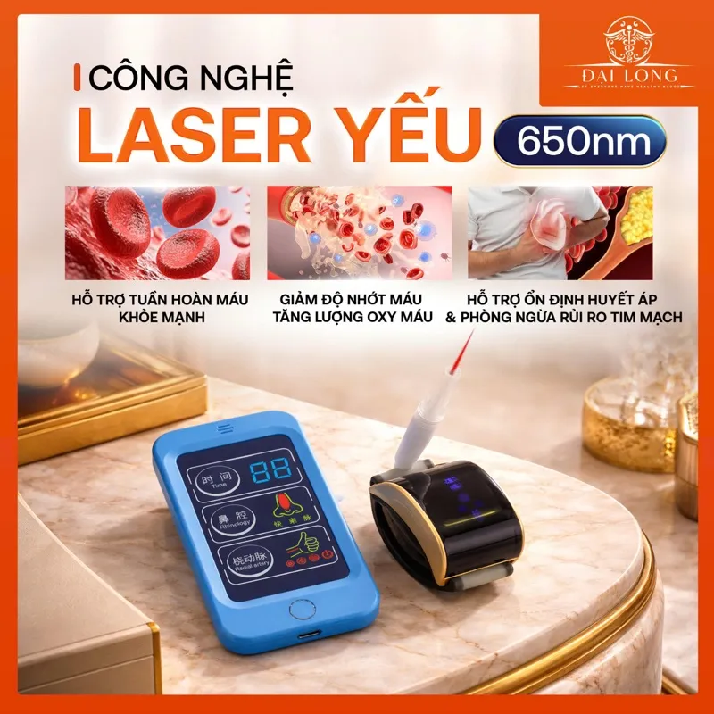 Công nghệ Laser 650nm